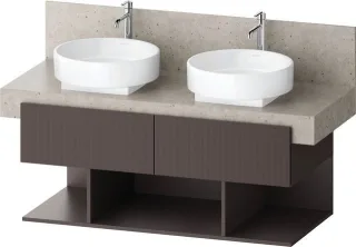 Duravit Balcoon Konsolen-Waschtischunterschrank 1200 H522 ohne Fach 3 Schubkästen  BA50470JGIG0000
