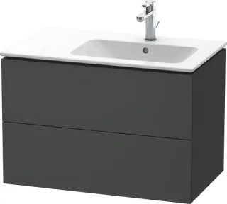 Duravit L-Cube Waschtischunterbau wandhängend Graphit Matt 820x481x550 mm - LC629204949 LC629204949
