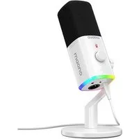 Maono Streaming-Mikrofon Maono PD100X dynamisches Mikrofon weiß USB/XLR