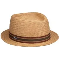 Lipodo Sonnenhut (1-St) Sommerhut mit Ripsband, Made in Italy