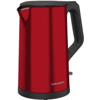 Grundig Wasserkocher WK 8340, 1,5 l, 2150 W, 1,5 Liter, Cool Touch mit Doppelwand, Trockengehschutz