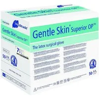 MediTrade Einweghandschuhe Gentle Skin® Superior OP (50-St) OP-Handschuhe 50 Paar, steril, puderfrei
