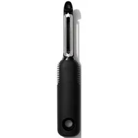 OXO Good Grips Kartoffelschäler Sparschäler / Gemüseschäler, mit geriffelter Edelstahlklinge