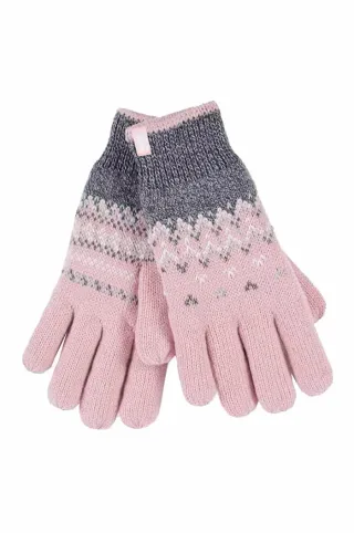 Heat Holders Damen Nordic Fleece gefütterte Thermohandschuhe