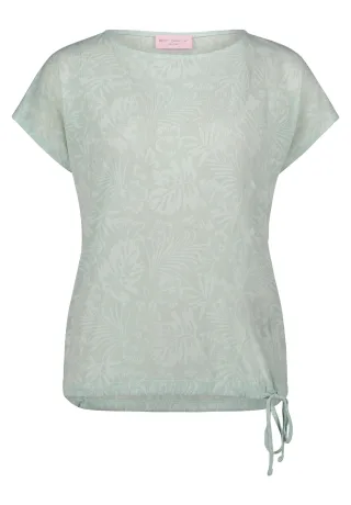 betty barclay - so cosy - - Casual-Shirt blaugrün - Gr. - 42