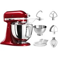 KitchenAid Küchenmaschine 5KSM175PSECA LIEBESAPFEL-ROT, 300 W, 4,8 l Schüssel, mit Zubehör im Wert von ca. 112,-€ UVP