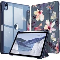 Fintie Tablet-Hülle für iPad 11 Generation 11 Zoll 2025 (A16), iPad 10 Generation 2022 10.9 Zoll, mit Stifthalter, Stoßfeste Hybrid Hülle mit transparenter Hartschale