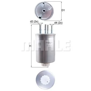 Mahle Kraftstofffilter Jaguar Xf Xj 3,0