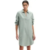 Marc O'Polo Hemdblusenkleid aus Organic-Cotton-Lyocell-Leinen-Mix