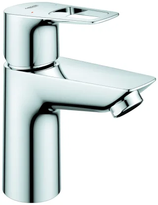 GROHE Waschtischarmatur BauLoop 23879_1 S-Size DF 3,5l/min PushOpen Ablaufgarnit. chrom, 23879001 23879001