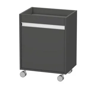 Duravit Ketho Rollcontainer Graphit 500x360x670 mm - KT2530L4949 KT2530L4949