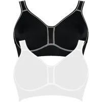 Viania Sport-BH 2er Pack Sport BH Performance (Spar-Set, 2-tlg) nahtlos