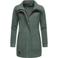 Ragwear Parka Letrice Fleece Sportliche Zip-Fleecejacke mit hohem Kragen