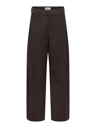 ONLY - ONLCLAIR MW BARREL PANT PNT NOOS Black Coffee - Gr. - 32