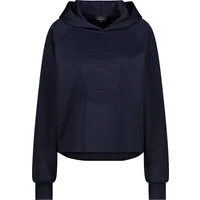 Monari Kapuzensweatshirt mit Emblem – marine