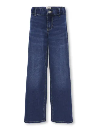 KIDS ONLY - KOGSYLVIE CLEAN WDE LEG DNM BJ13964 NOOS Dark Blue Denim - Gr. - 164