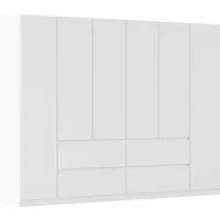 rauch Drehtürenschrank Schrank Garderobe MAINZ Breiten 91/136/181/226/271/315/360, Höhe 210cm (3 verschiedene Ausstattungen BASIC/CLASSIC/PREMIUM (inkl. SOFT-CLOSE) grifflose Front, Außentüren mit Push-to-Open Funktion MADE IN GERMANY