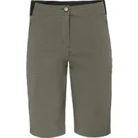 Bergson Outdoorhose AALBORG Vario Bermuda Damen Wandershorts, recycelt, elastisch, sportlich, Normalgrößen, gra