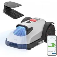 eufy Rasenmähroboter C15 ohne Begrenzungskabel, bis 500 m² Rasenfläche, (Packung), ohne RTK, Auto-Kartierung, intelligente Navigation, präzises Randmähen