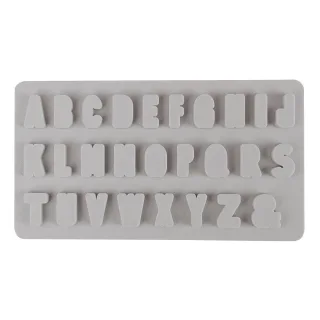 Silikon Gießform "Mini-ABC"