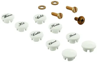 Grohe Markierungsplättchen 45305 für Kreuzgriff Sinfonia chrom, 45305000 45305000