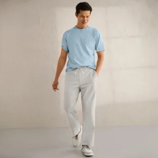 Entspannte Schlupfbund-Hose, Herren,  Braun, Elasthan/Baumwoll-Mischung, by Lands' End