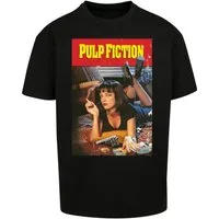 Merchcode T-Shirt Merchcode Herren Pulp Fiction Poster Oversize Tee (1-tlg)