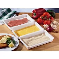 Ruco Panierschale, Kunststoff, (Set, 6-tlg), Kunststoff, Made in Germany