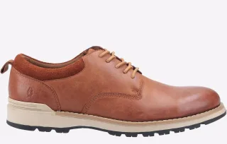 Hush Puppies Dylan Wildleder Herren Schnürschuhe In Tan