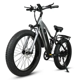 [EU DIRECT] CMACEWHEEL TP26 Electric Bike 48V 18Ah 750W 26*4.0 Inch Electric Bike 65-110KM Mileage Range Max Load 150KG