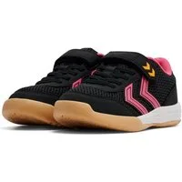 hummel MULTIPLAY FLEX VC JR Hallenschuh Indoor Sportschuhe mit Klettverschluss, nicht abfärbende Sohle