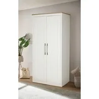 OTTO home Kleiderschrank Büsum Schlafzimmer Schrank (stabile robuste Bauweise mit optimaler Aufteilung) Schlafzimmerschrank Landhaus Design Garderobe Schrank Bestseller