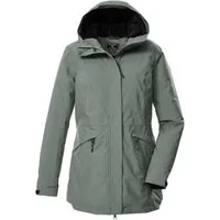 Killtec Parka KOW 19 WMN PRK Wasserdichter, atmungsaktiver Damenparka mit verstellbarer Kapuze