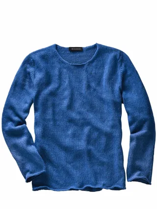 Mey & Edlich Herren Upcycled Sweater Weiß 95 % Baumwolle (mindestens 65 % recycelt), 5 % andere Fasern (recycelt)