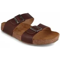 Haflinger Herren Bio Sandale Andrea, braun country, herren, sommer, leder, panto Hausschuh Outdoor geeignet