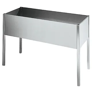 KWC Aquarotter Untergestell, SIRIUS, Edelstahl, 2140x870x518 mm, verstellbare Füße, 2000100785 2000100785