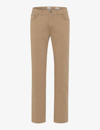 Brax Herren Five-Pocket-Hose Style COOPER CANVAS, Beige, Gr. 30/30