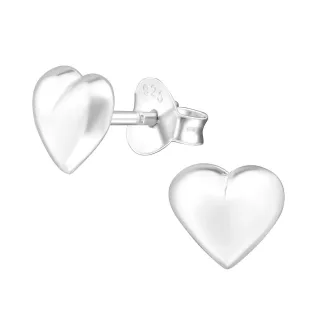 Herz Ohrringe aus 925 Silber