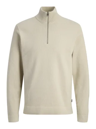 JACK&JONES - JPRBLAMILANO SPRING KNIT HALF ZIP - Gr. - XL