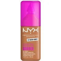 NYX PROFESSIONAL MAKEUP Foundation MAKE 'EM WONDER FOUNDATION, perfekter No-Makeup-Makeup-Look bis zum Full Glam