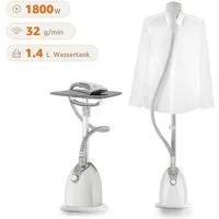 7MAGIC Dampfbügeleisen All-In-One Dampfglätter, 1800,00 W, Vertikale Dampfbügelstation 1,4L Tank, 32 g/Min.extra Dampfstoß