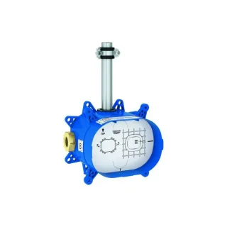 Grohe Rohbauset 360 Rainshower 26264001 chrom, Zu-/Abgänge 1/2", für Kopfbrause