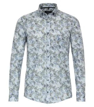 CASAMODA - Freizeithemd blau - Gr. - XL