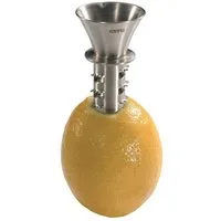 GEFU Zitruspresse Zitronen Orange Ausgießer CITRONELLO Edelstahl Saf