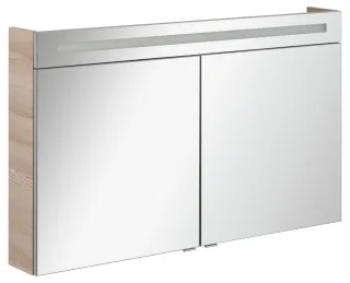 Fackelmann Spiegelschrank CL 120x71x16 EsAl,2T,LED, 82996 82996