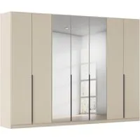 OTTO home Drehtürenschrank Kleiderschrank Schrank Garderobe AGORDO mit Dekor- oder Hochglanzfront (in zwei Griff-Farben, Breiten 91-405 cm) durchdachte Innenausstattung, in 8 Breiten und 2 Höhen MADE IN GERMANY
