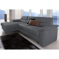 sit&more Ecksofa Ascara L-Form, inklusive Boxspring/Federkern-Polsterung, wahlweise mit Bettfunktion