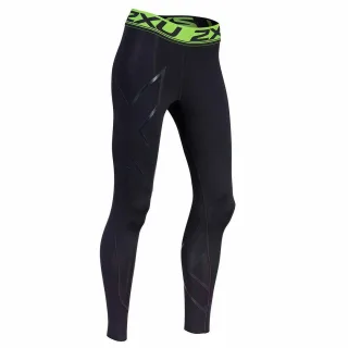 2xu Erfrischungswiederherstellung Kompression Womens Schwarz/grüne Strumpfhose