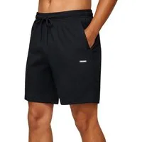 Smilodox Shorts Edin, Sommer Hose kurz im Regular Fit aus Baumwolle, elastischer Bund Kordelzug & Eingrifftaschen, Bequeme Freizeithose, Alltag Freizeit