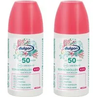 dulgon Sonnenschutzlotion 2 x dulgon Kids Sonnenroller LSF 50 Sonnenschutz für Kinder je 100ml W